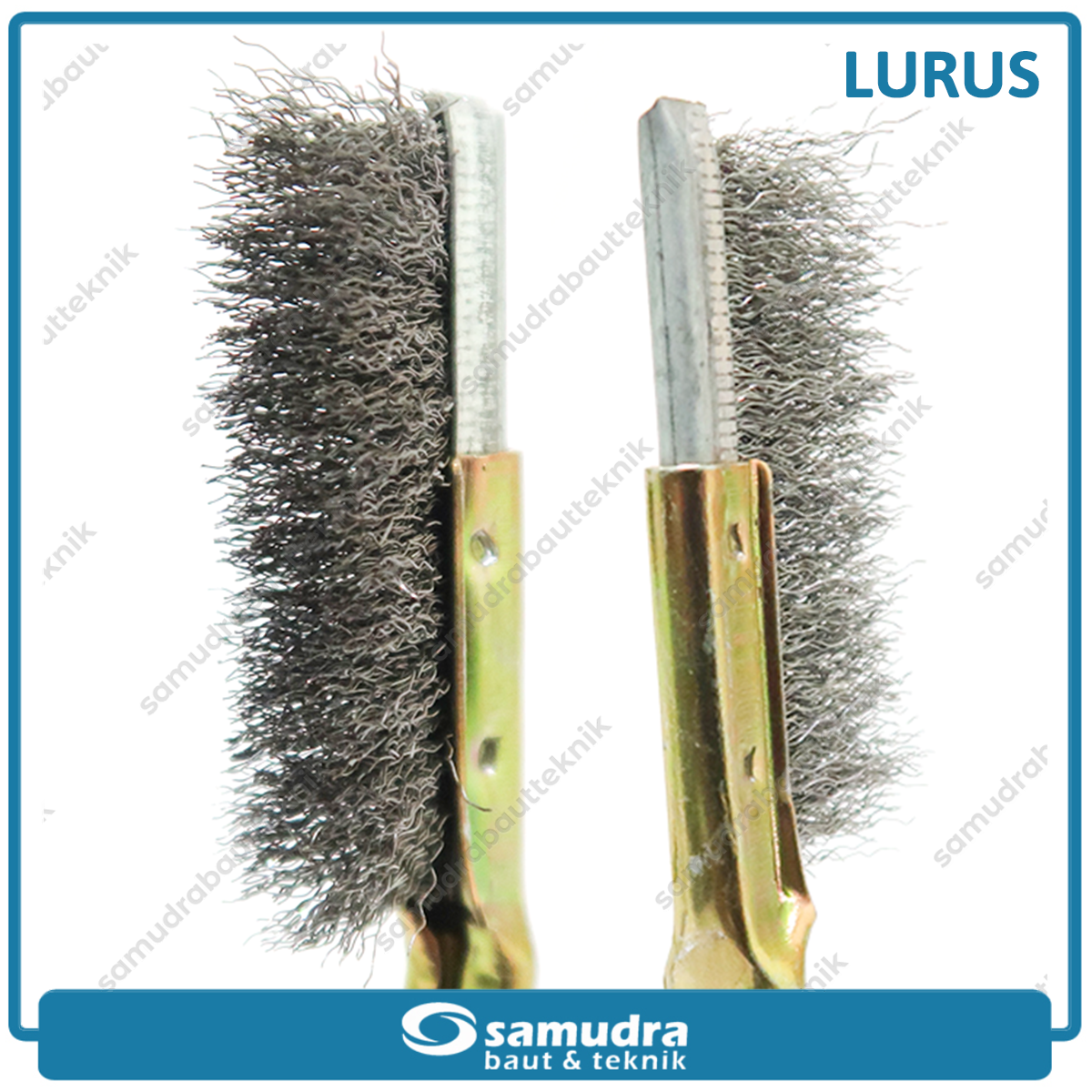 K55 K55-ER-SHB-01 Sikat Kawat Gagang Besi Lurus