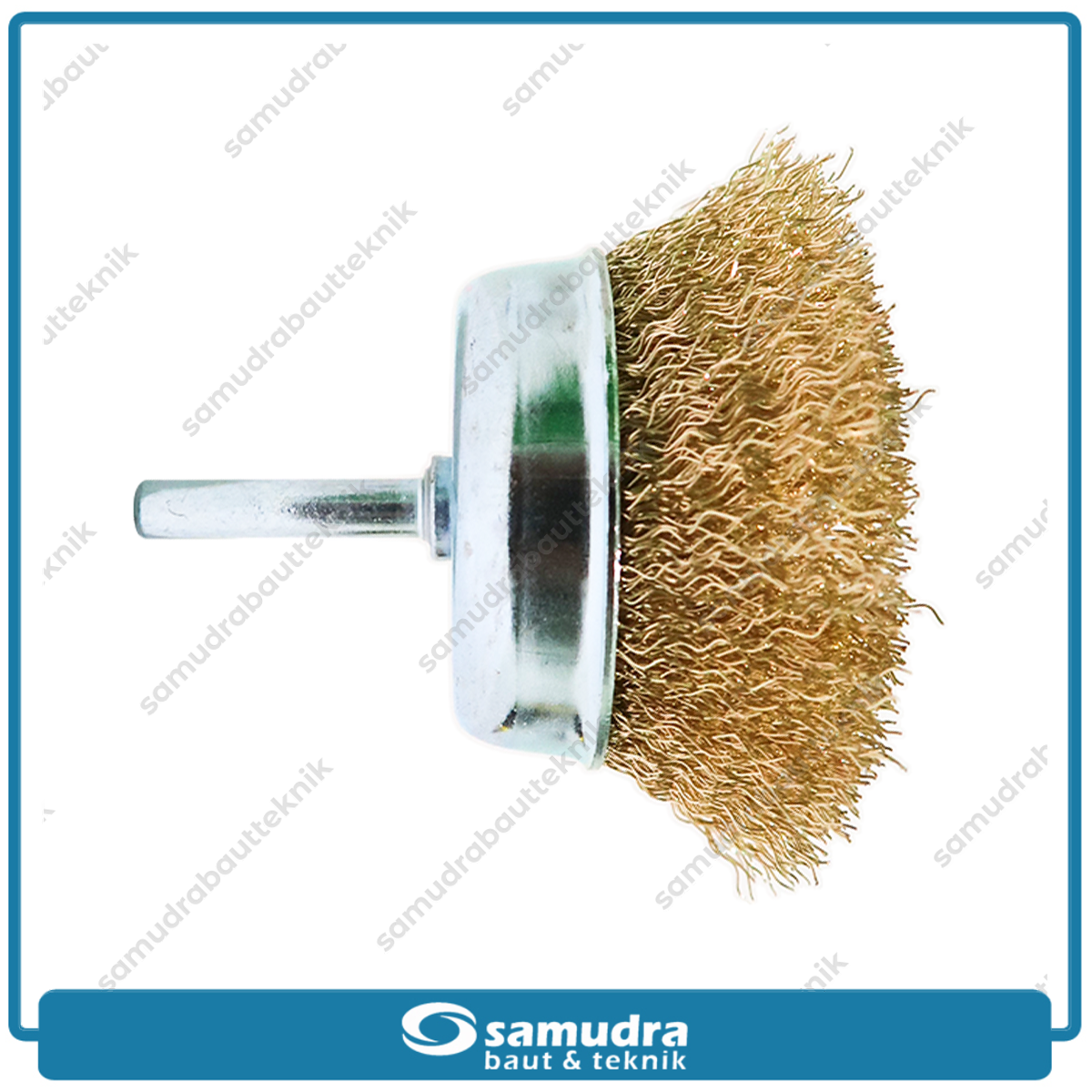 HASSTON 3450-112 Sikat Baja Gerinda Model Mangkok 75 mm