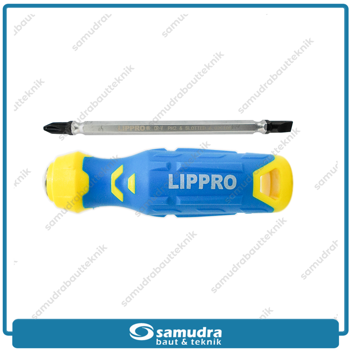 LIPPRO 126HC-2W Obeng 2 Way PH2 SL6 x 100 mm