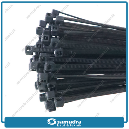 Paket 10 set JP Kabel Ties 2.5 x 200 mm Hitam