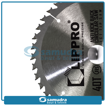 LIPPRO 2908AKB7-40 Mata Potong Kayu 7"x40T Tanduk / AKB Circular Saw Blade