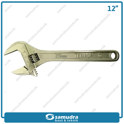 TEKIRO WR-AD1962 Kunci Bago 12" New Tipe EU / Kunci Inggris