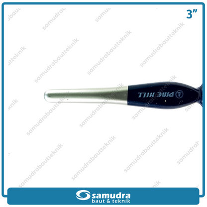 PINEHILL PH-822 1 pak isi 12 pcs Kuas Cat Putih 3"