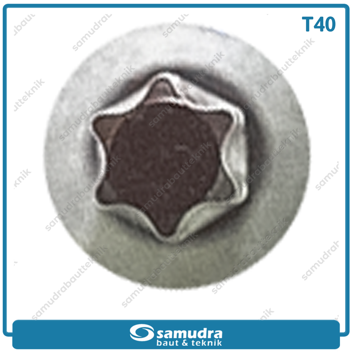 LIPPRO 3410TT-T40 Mata Sok Bintang 1/2" T40