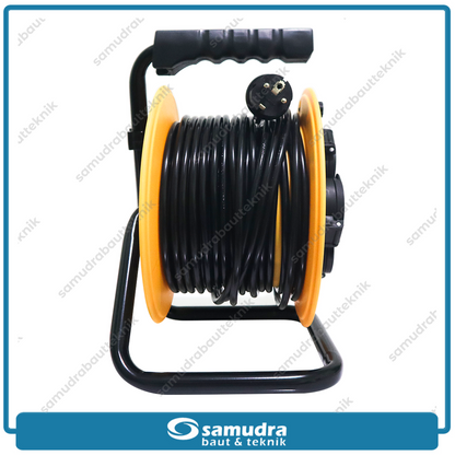 KENMASTER KBRL-033 Kabel Rol SNI 4 Lubang 25 Meter