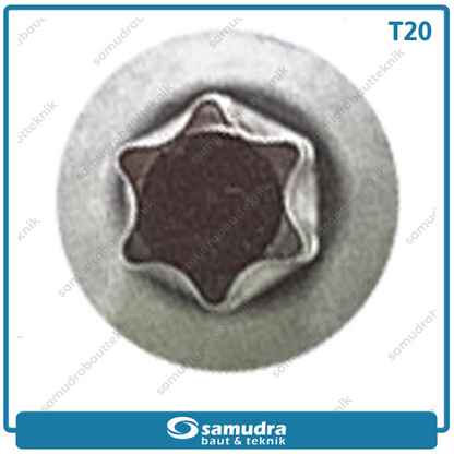 LIPPRO 3410TT-T20 Mata Sok Bintang 1/2" T20