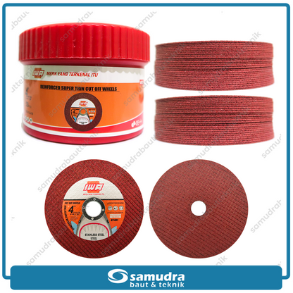 IWA Mata Gerinda Potong Besi 4" Merah / Cutting Wheel Red