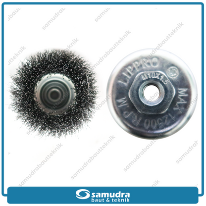 LIPPRO 61310-1.5 Sikat Mangkok 3"