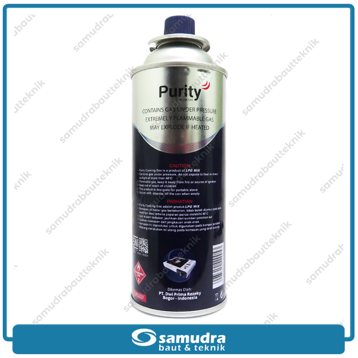 PURITY Tabung Gas Kaleng 235 gram - 24 pcs