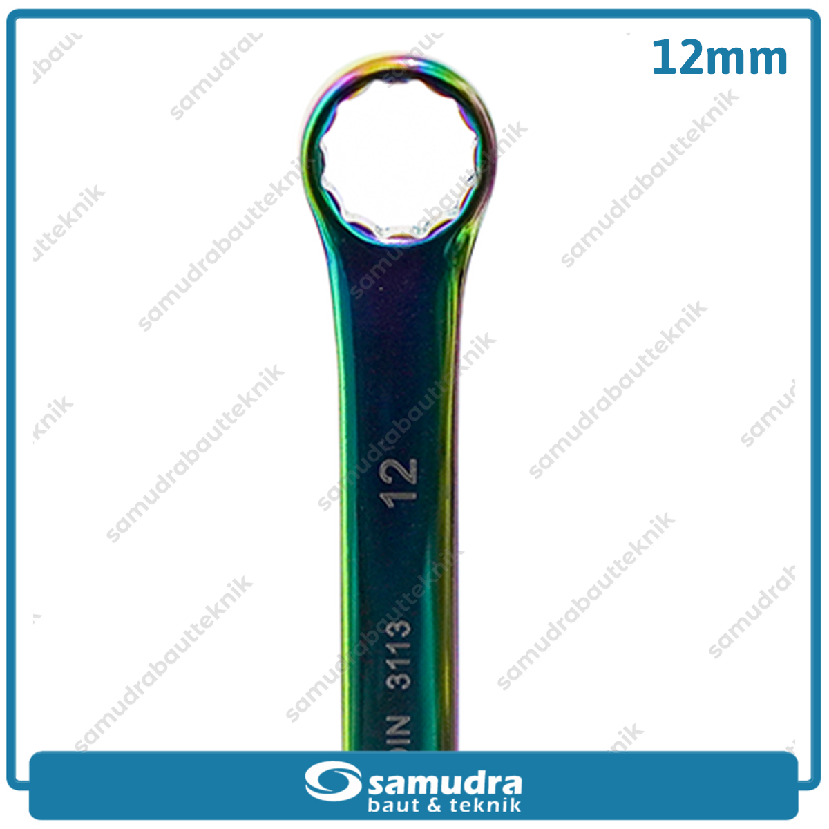 GRIPON 18-612 Kunci Ring Pas Titanium 12 mm