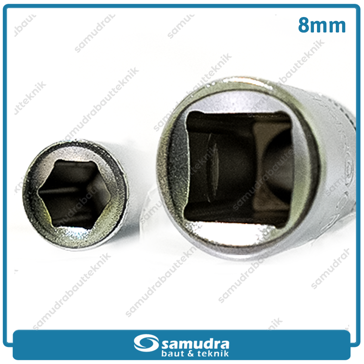 LIPPRO 3230M-8 Mata Sok Panjang 1/2" 6PT 8 mm / Deep Socket