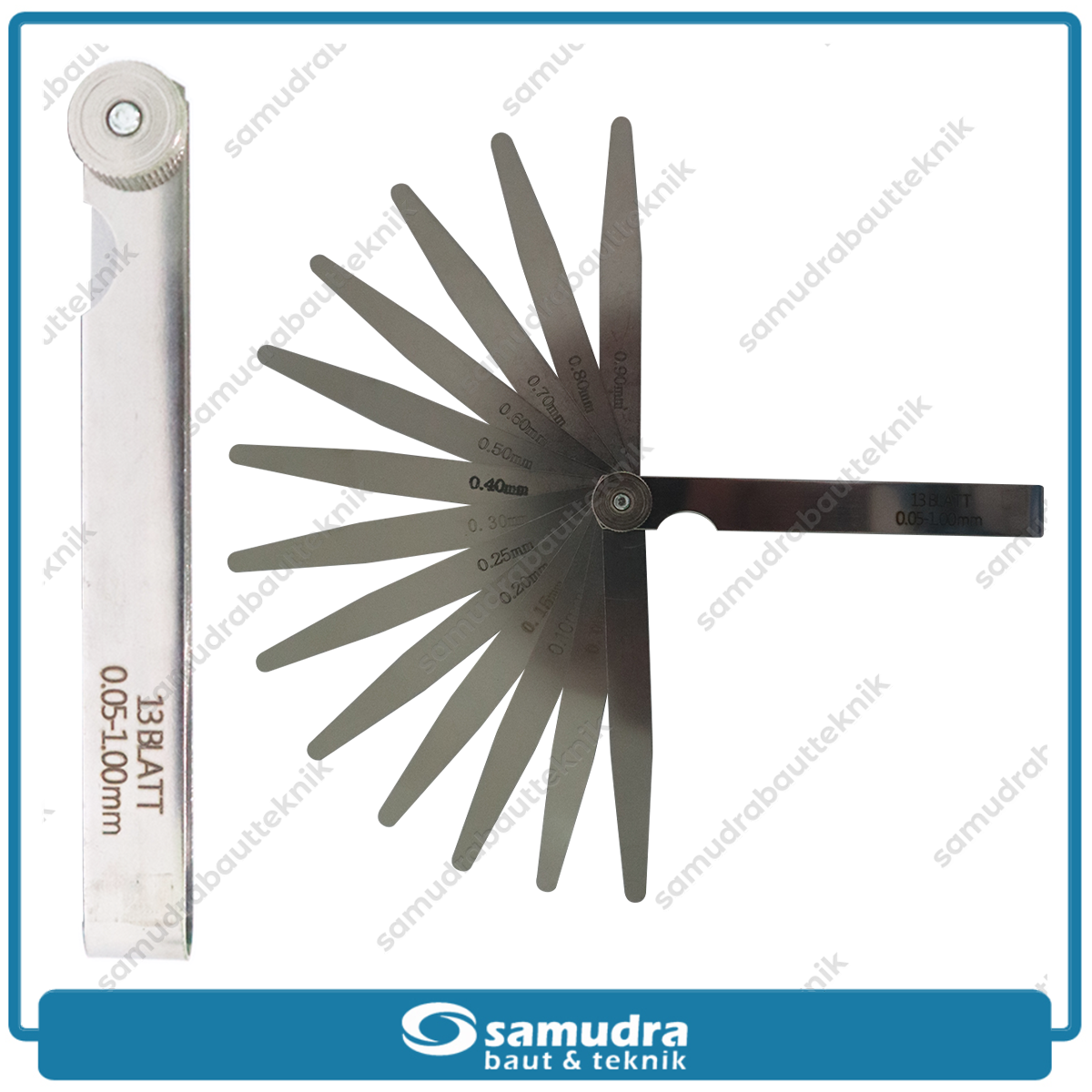 ACLIA Feeler Gauge 13 pcs (0.05-1.00 mm)