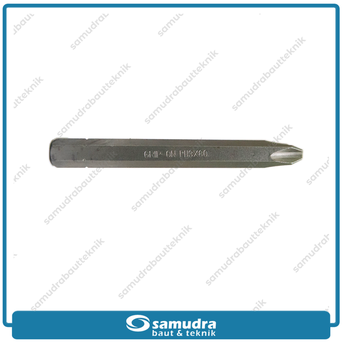 GRIP ON 84-203 Mata Obeng Ketok Ph 3 Heavy Duty Impact Set 10 Pcs