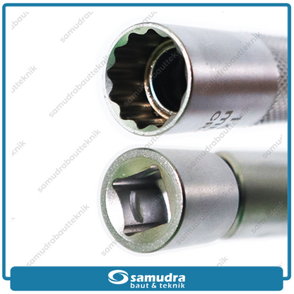 GRIPON 88-362 Mata Sok Busi Fleksibel 3/8" x 16 mm / Flexible Spark Plug Socket