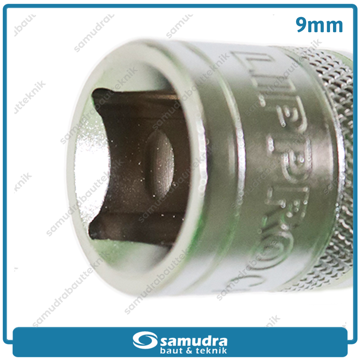 LIPPRO 3126M-9 Mata Sok 1/2" 12PT 9 mm