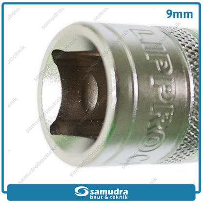 LIPPRO 3126M-9 Mata Sok 1/2" 12PT 9 mm