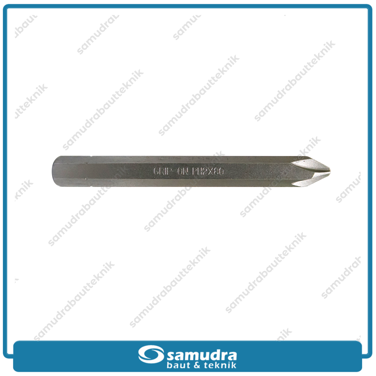 GRIP ON 84-202 Mata Obeng Ketok Ph 2 Heavy Duty Impact Set 10 Pcs