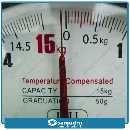 KODENKI KDK-TMV15K Timbangan Duduk Jarum 15 kg / Timbangan Pegas