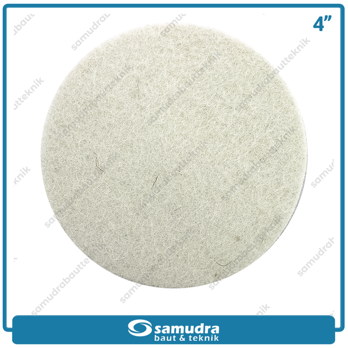 TE2P AUTO TEP-WGP802 Wol Poles Kaca Mobil 4" / Wool Felt Polishing Wheel