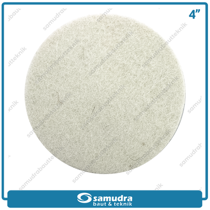 TE2P AUTO TEP-WGP802 Wol Poles Kaca Mobil 4" / Wool Felt Polishing Wheel