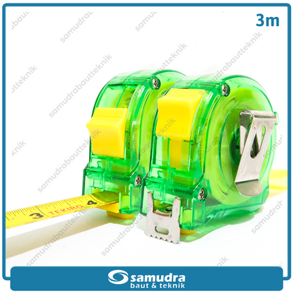 TEKIRO GT-MT1718 Meteran Transparan 3 meter