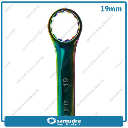 GRIPON 18-619 Kunci Ring Pas Titanium 19 mm