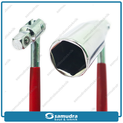 GRIPON 88-554 Kunci Sok T Busi 4 in 1 (14 mm, 16 mm, 18 mm, 21 mm)