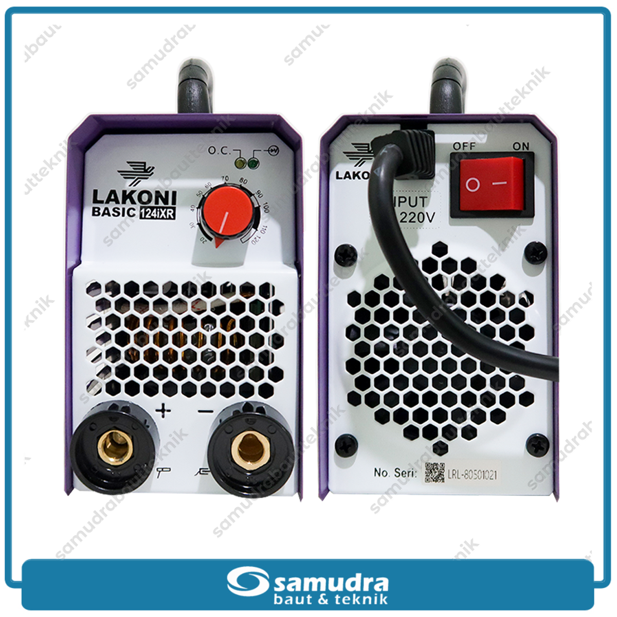 LAKONI BASIC-124iXR Mesin Las Listrik IGBT 120A 450 Watt