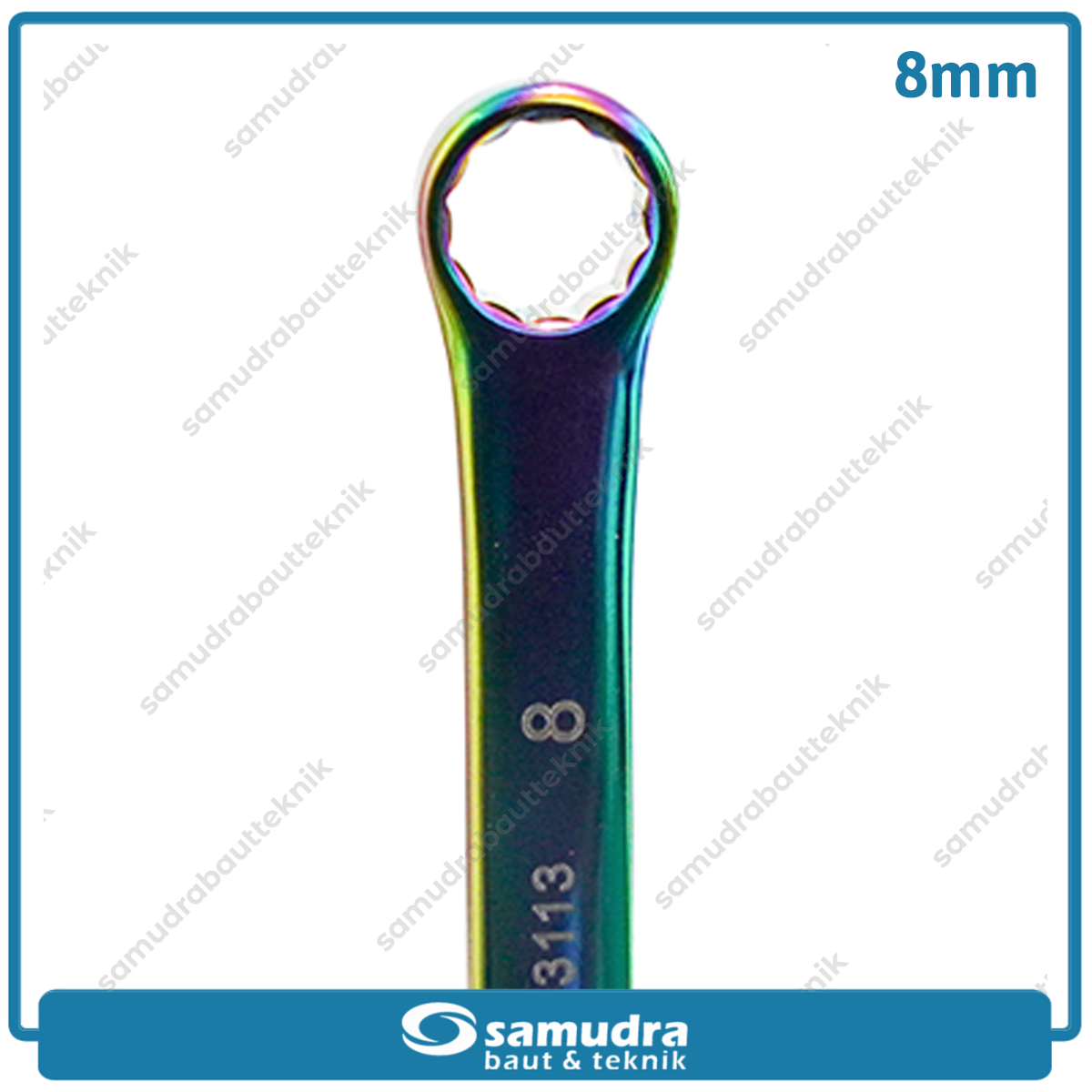 GRIPON 18-608 Kunci Ring Pas Titanium 8 mm