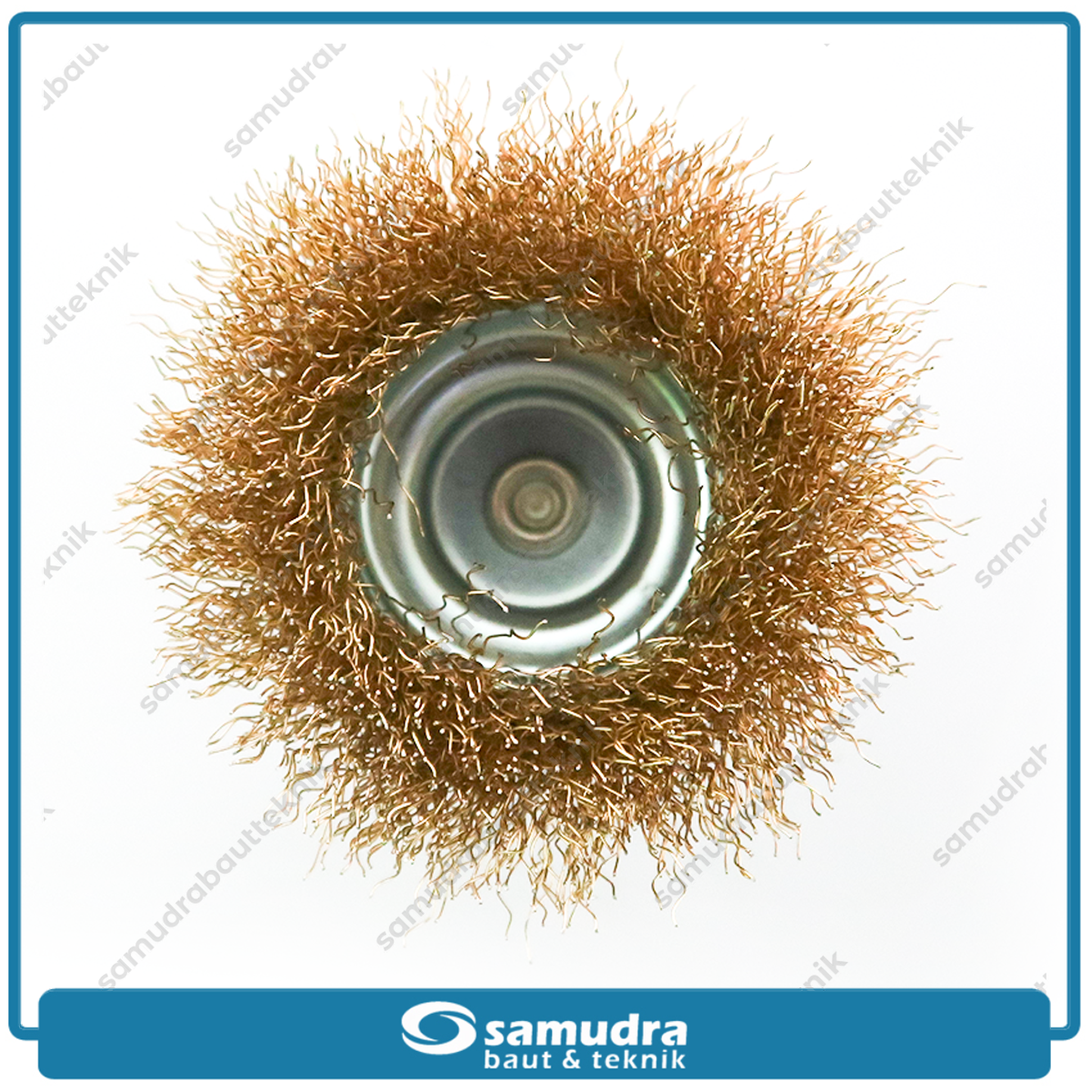 HASSTON 3450-112 Sikat Baja Gerinda Model Mangkok 75 mm