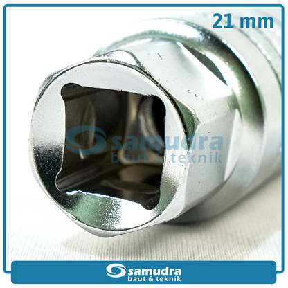 LIPPRO 3420SP-21 Mata Sok Busi 1/2" x 21 mm / Spark Plug Socket