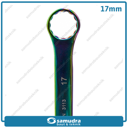 GRIPON 18-617 Kunci Ring Pas Titanium 17 mm