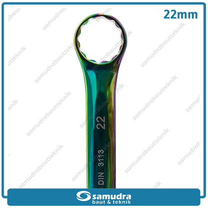 GRIPON 18-622 Kunci Ring Pas Titanium 22 mm