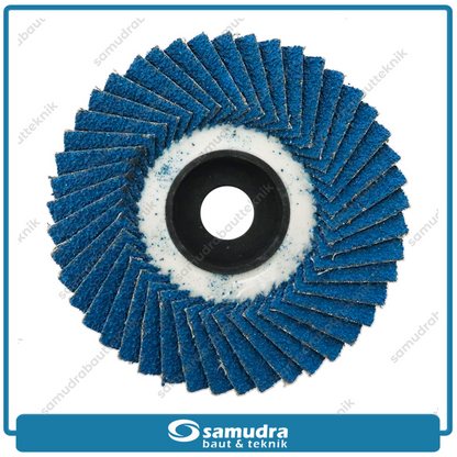 BENZ Flexible Flap Disc 4" Blue Color No. 60