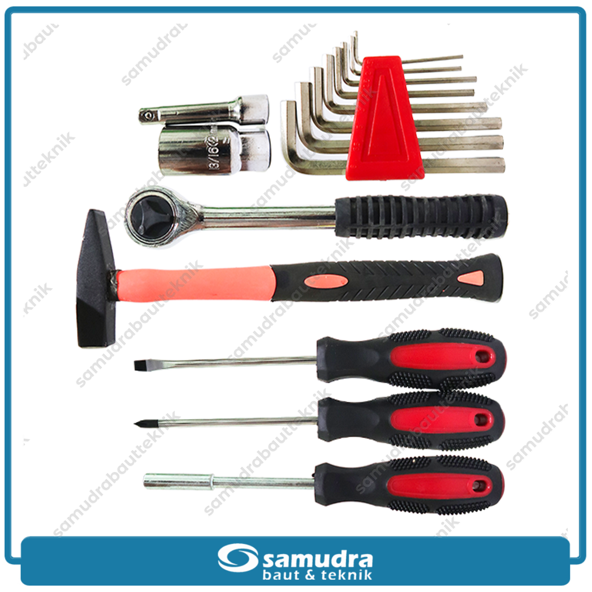 KENMASTER KCSO-102 Kunci Sok Set 77 pcs Box Plastik