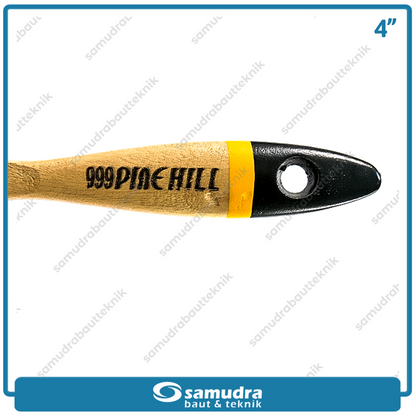 PINEHILL PH-999 1 pak isi 12 pcs Kuas Cat Putih 4"