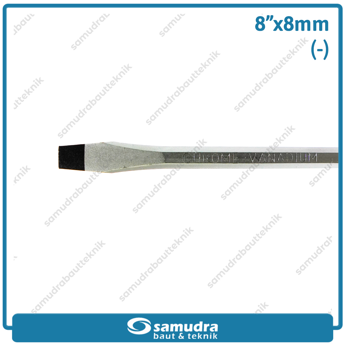 GRIPON 84-881 Obeng Tembus 8" Minus x 8 mm