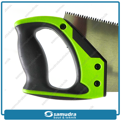 TEKIRO GT-HS1554 Gergaji Tangan Gagang TPR 3 Mata 18"