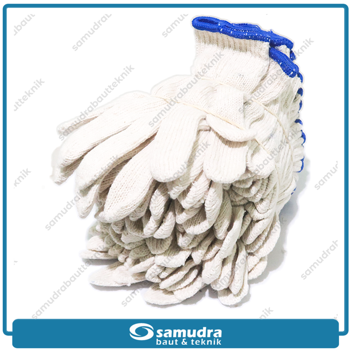 GOSAVE 1 Lusin Sarung Tangan Katun 5 Benang - Per Pasang