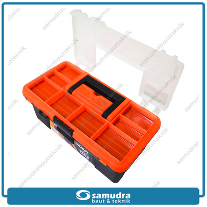 KENMASTER TOOL-025 Tool Box Plastik Medium 12.5" 31x15.5x12.5 cm
