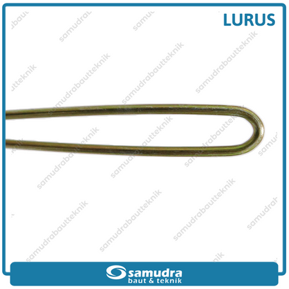 K55 K55-ER-SHB-01 Sikat Kawat Gagang Besi Lurus