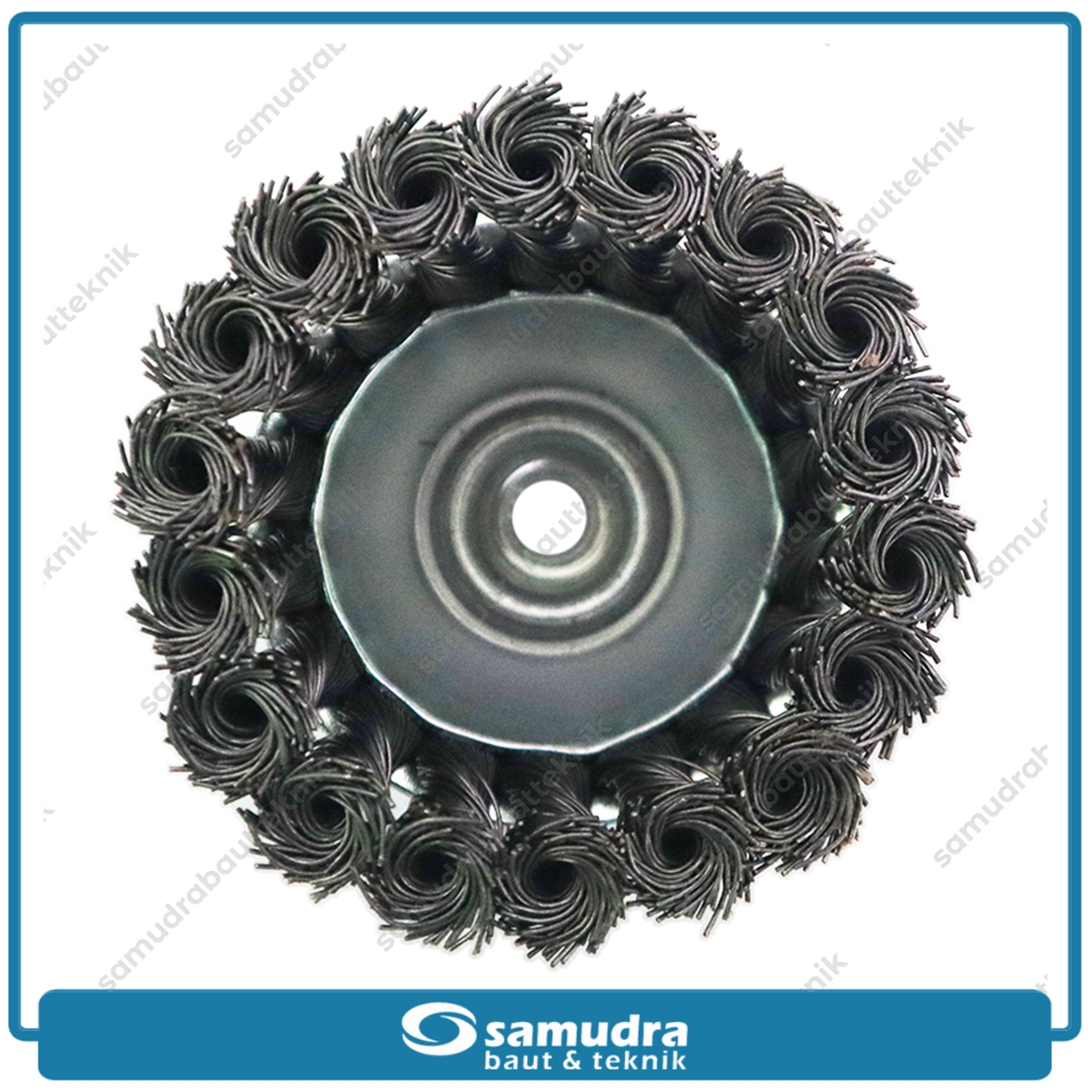 LIPPRO 61610-1.5 Sikat Mangkok Kepang 3"