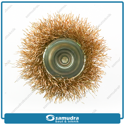 HASSTON 3450-110 Sikat Baja Gerinda Model Mangkok 50 mm