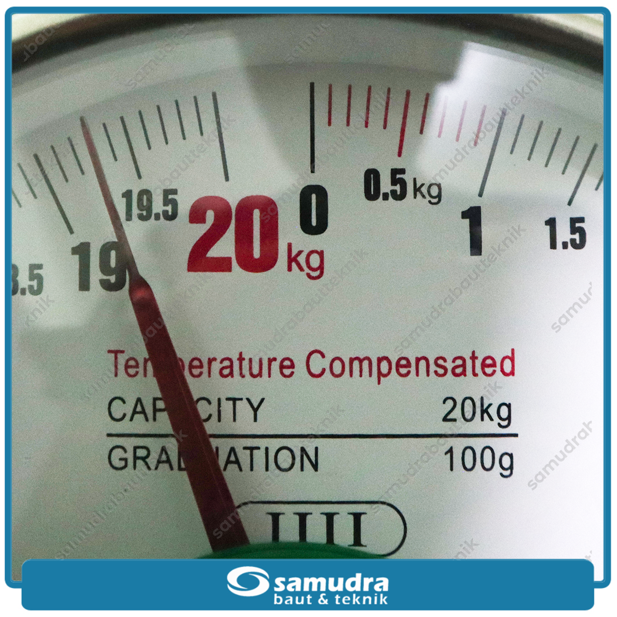 KODENKI KDK-TMV20K Timbangan Duduk Jarum 20 kg / Timbangan Pegas