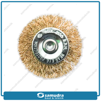 HASSTON 3450-116 Sikat Baja Gerinda Flat 50 mm