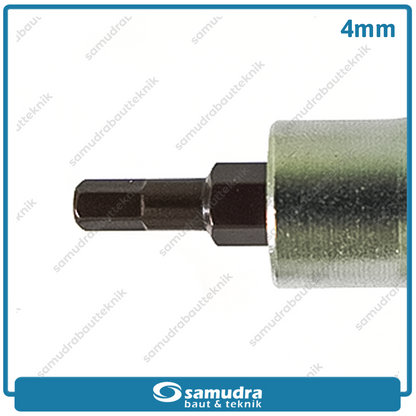 LIPPRO 3410TX-4 Mata Sok Pendek Hex 1/2" 4 mm