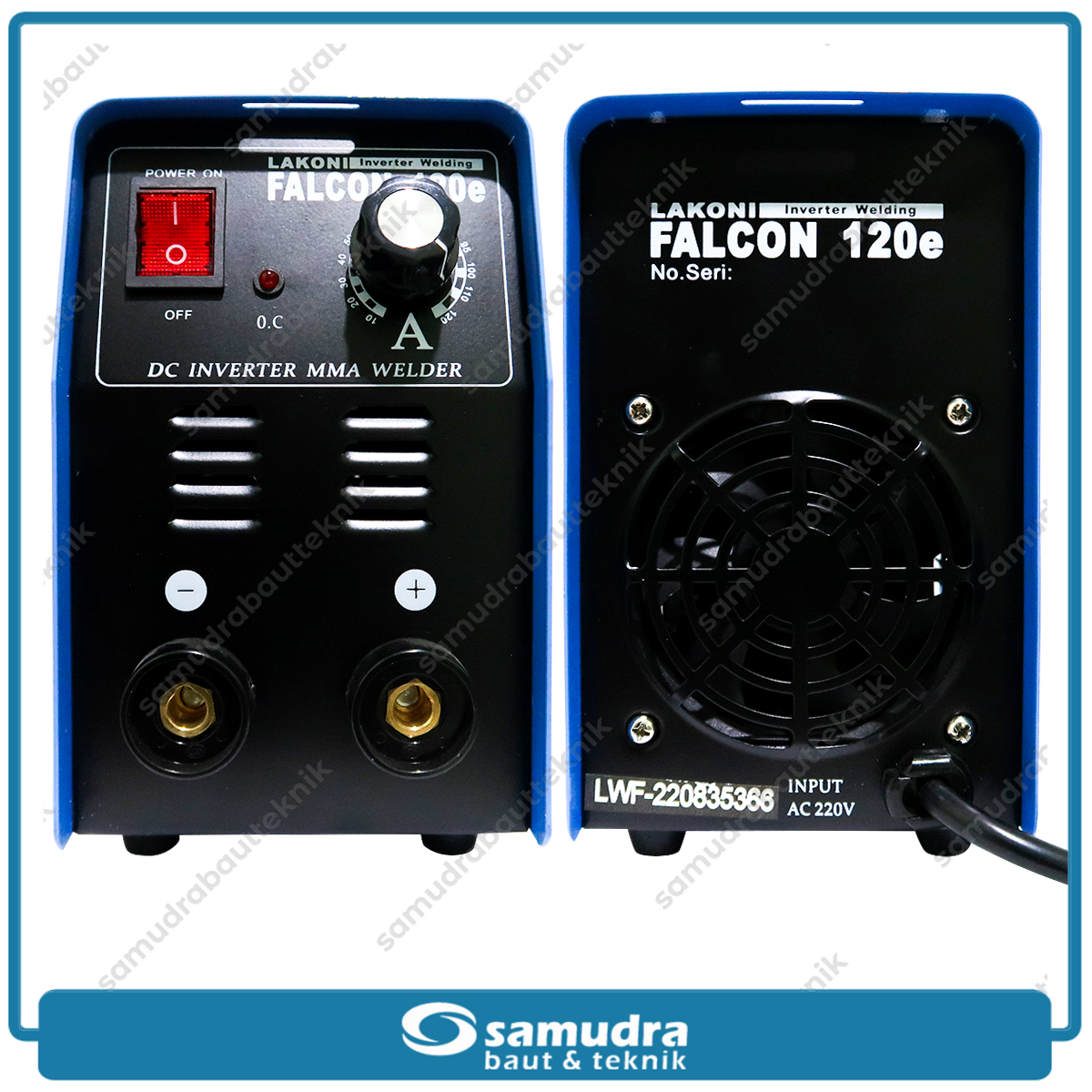 LAKONI FALCON-120E Mesin Las Listrik MMA 120A 900 Watt