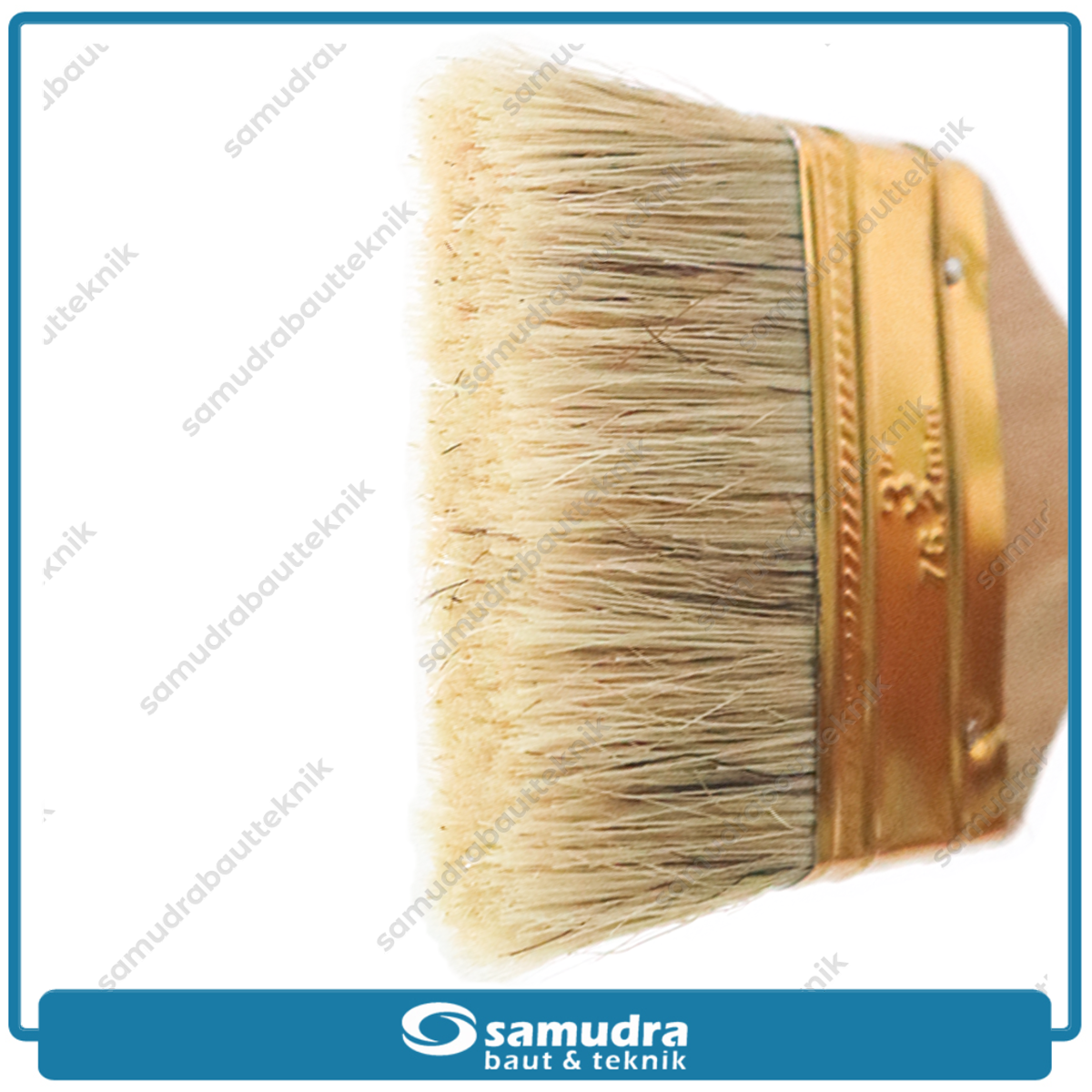 CISAL Kuas Cat Gagang Kayu 3"