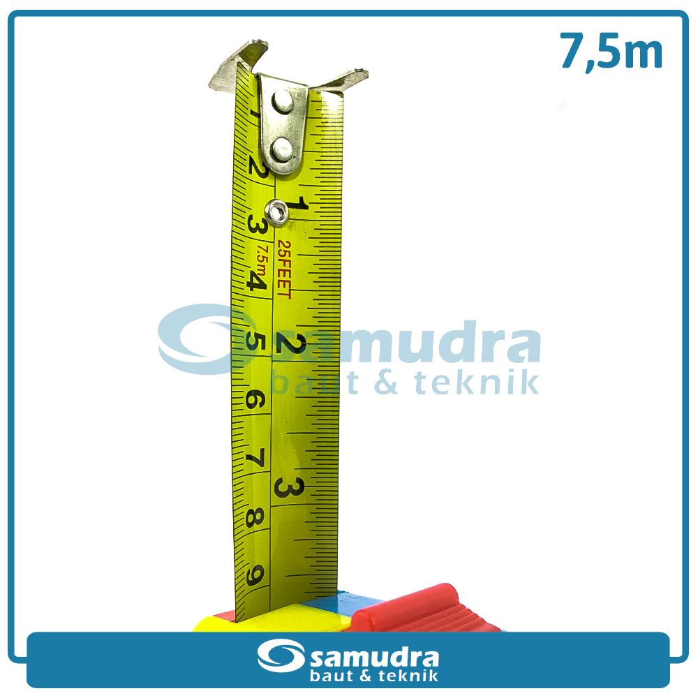 LIPPRO S811-7525 Meteran 7.5 meter Body Plastik