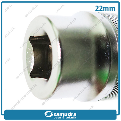 LIPPRO 3126M-22 Mata Sok 1/2" 12PT 22 mm